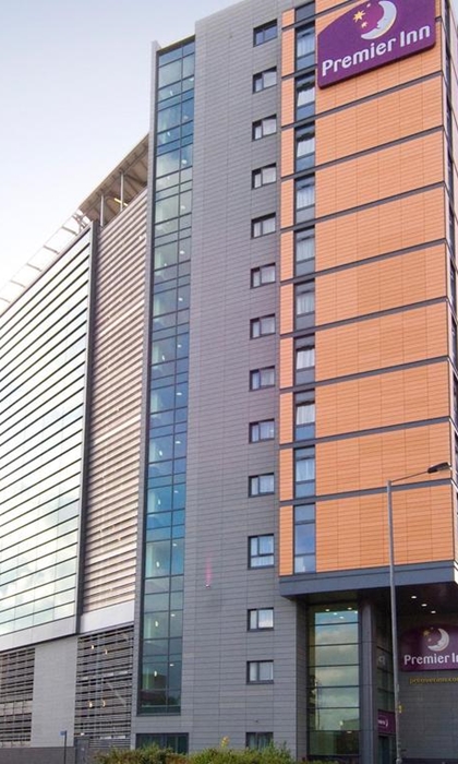Exterior of Premier Inn St Mary's Gate