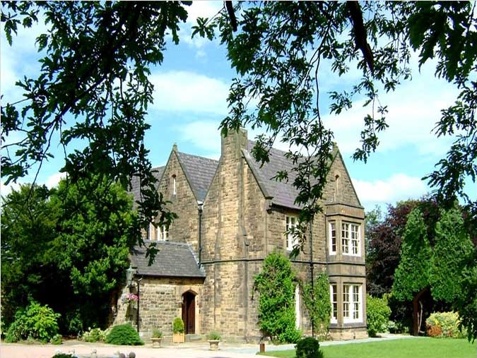 Exterior of The Old Vicarage.