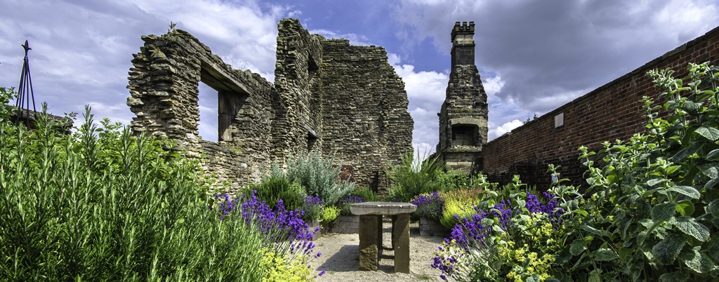 The  Apothecary Garden At Sheffield Manor Lodge.