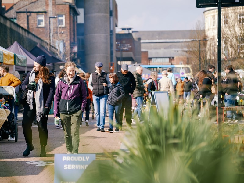 Pollen Market in full swing.