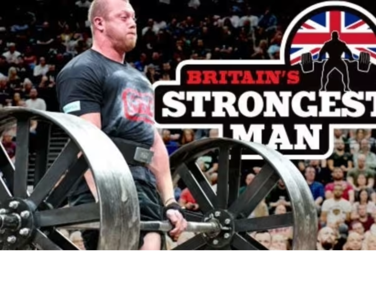 Britain's Strongest Man 2026 promo shot. 