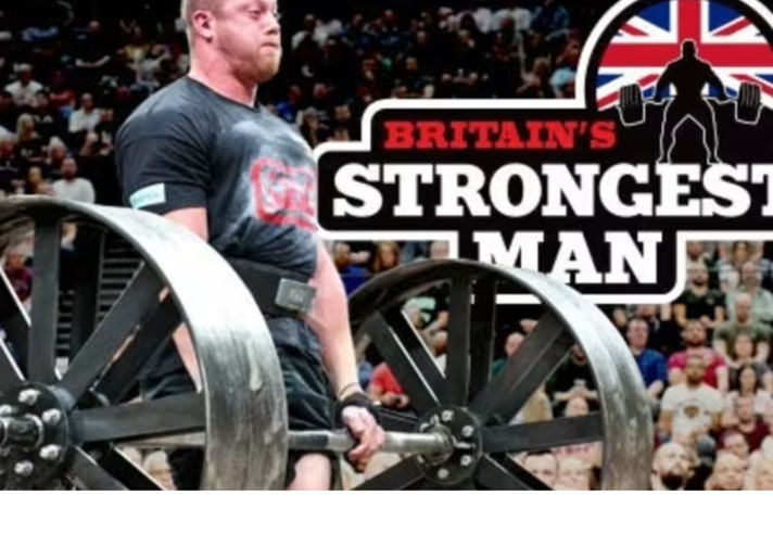 Britain's Strongest Man 2026 promo shot.