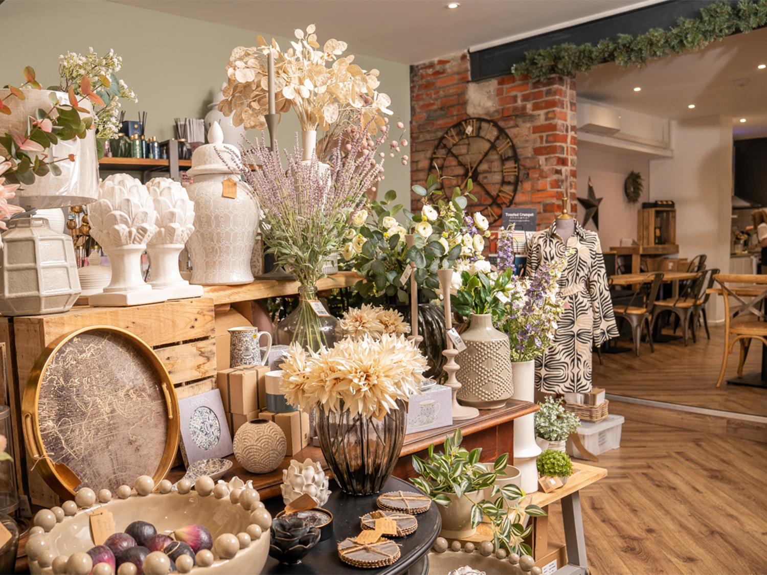 Inside the Heritage Lifestyle shop.