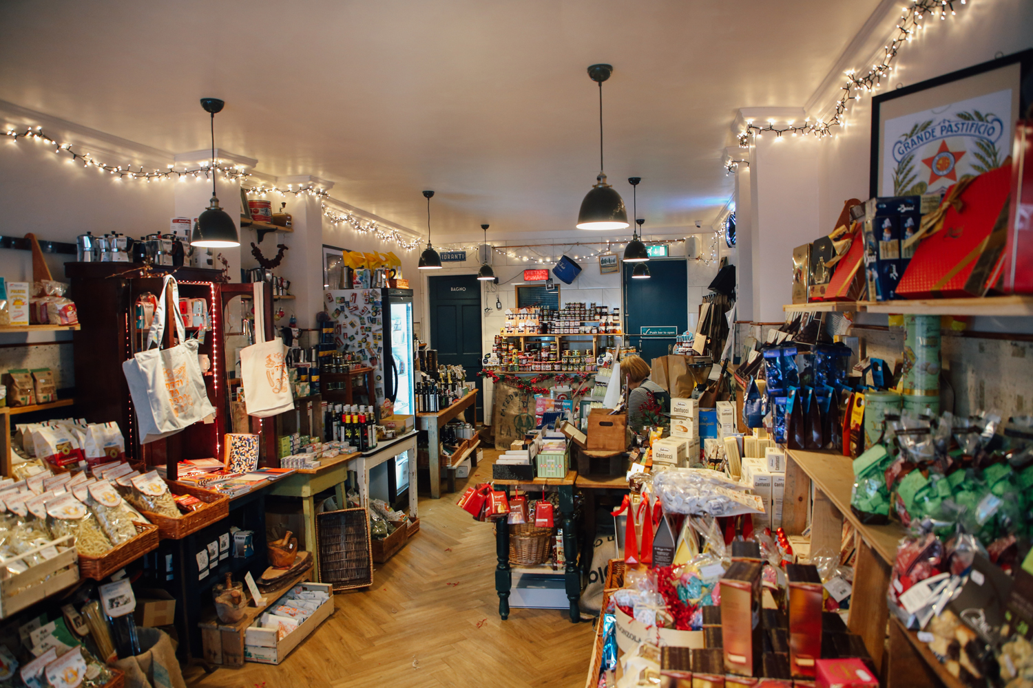 The interior of Bragazzi's.