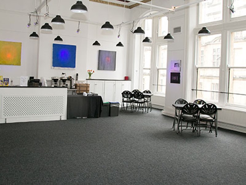 The foyer at The Montgomery Theatre