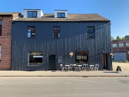 The exterior of Gaard Coffee House