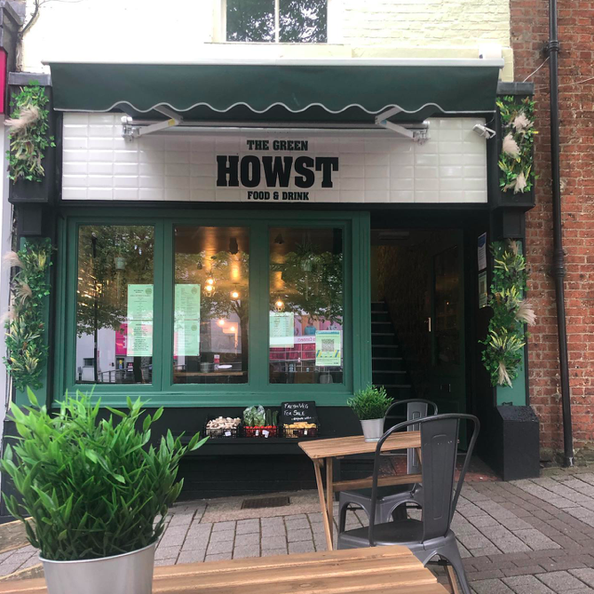 The exterior of HowSt.
