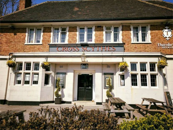 Exterior of The Cross Scythes.