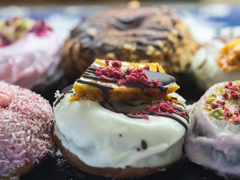 Desserts at The Chakra Lounge.