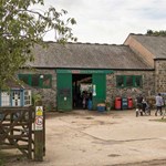 The courtyard at Whirlow Hall Farm.
