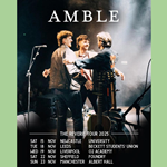 Poster for the Amble gig at the Foundry.