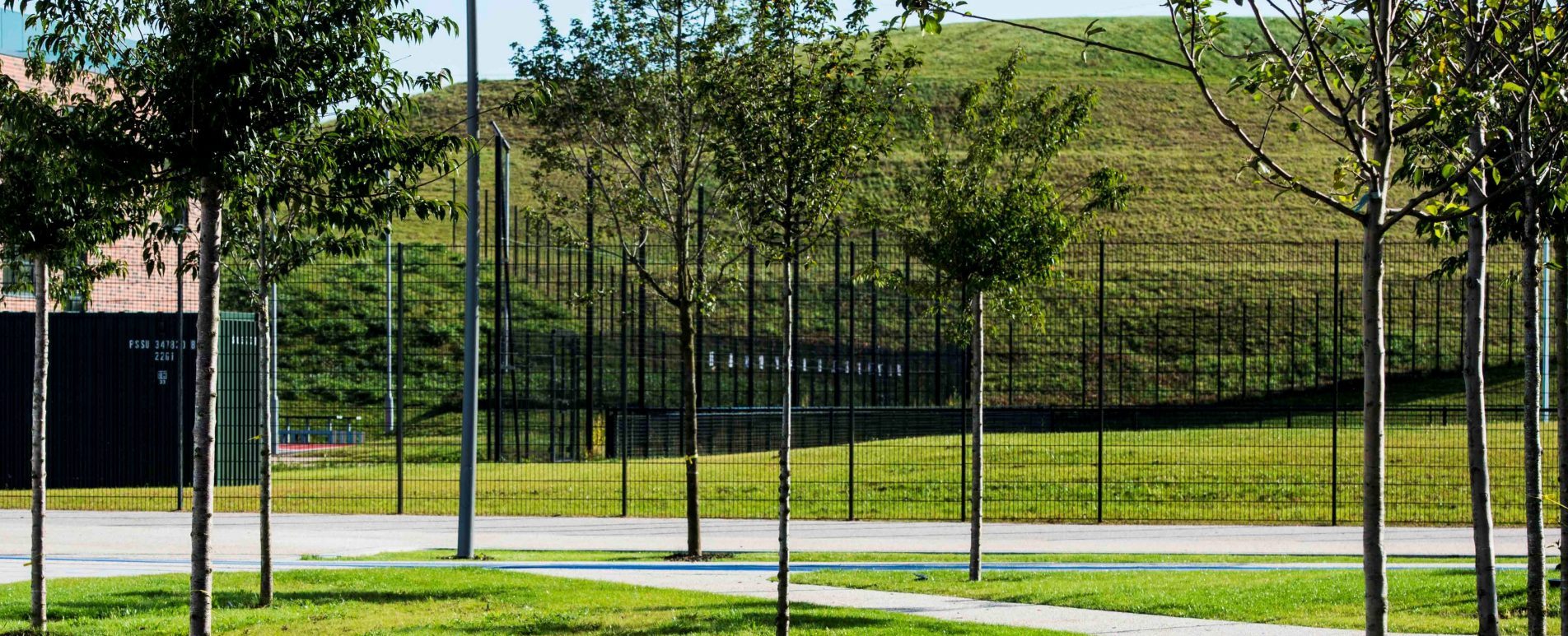 The grounds at the Sheffield Olympic Legacy Park.
