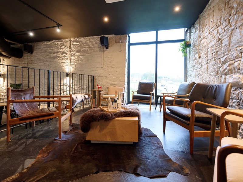 Interior of JÖRO at Oughtibridge Mill.