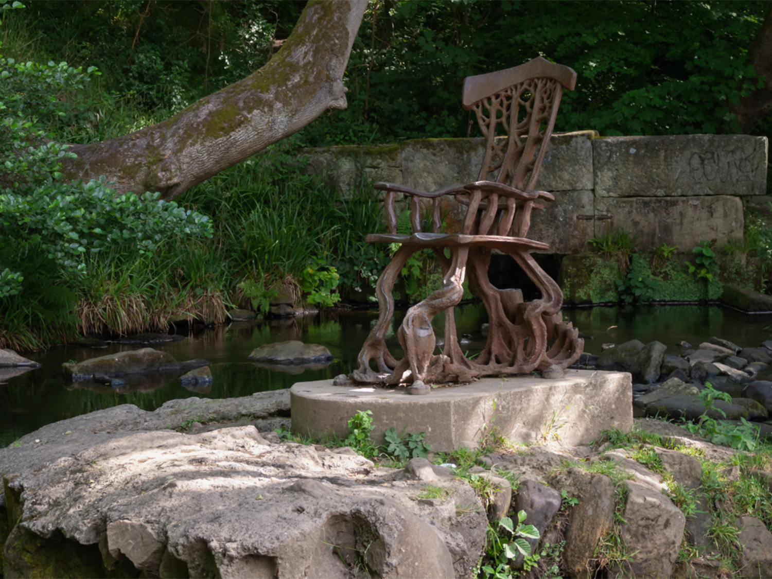 Rivelin Valley Steel Chair By Jason Thomson