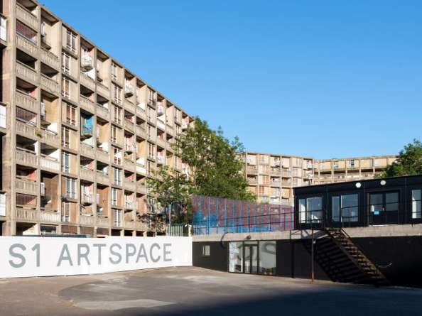 The exterior of S1 Artspace.