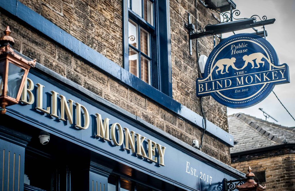 Exterior of The Blind Monkey