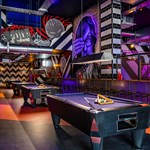 Two Pool tables at Roxy Ballroom in Sheffield.