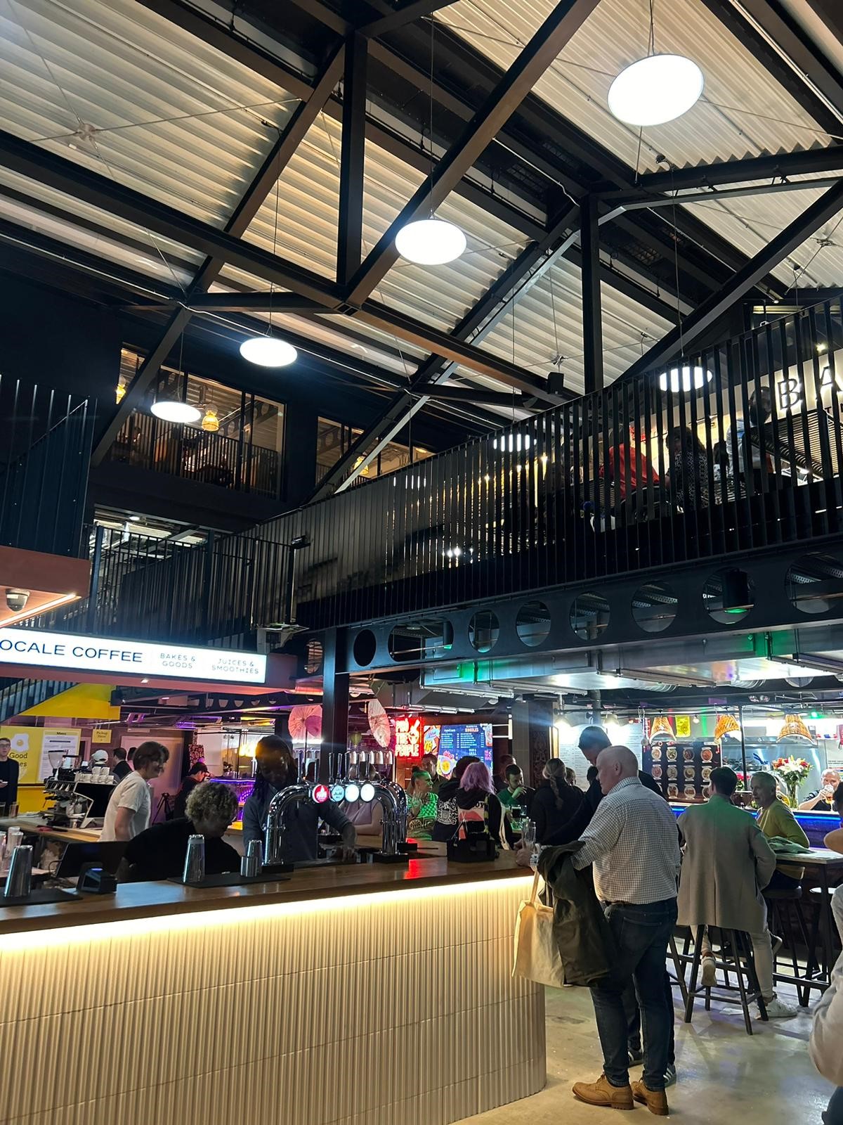 Inside Cambridge Street Collective.