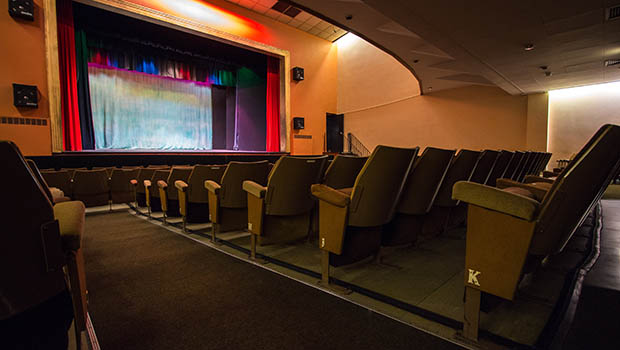 Seating in The Montgomery Theatre.