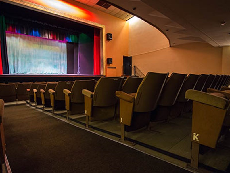 Seating in The Montgomery Theatre.