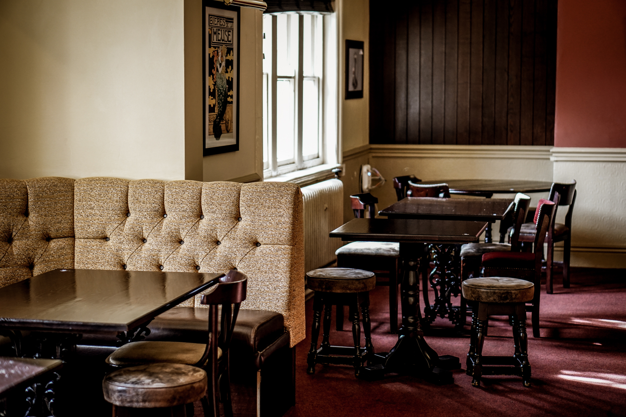 Interior of The University Arms.