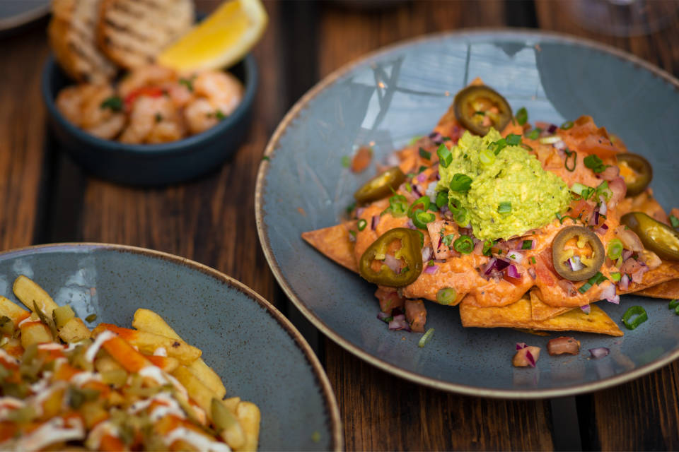 Food at The Beer Engine.