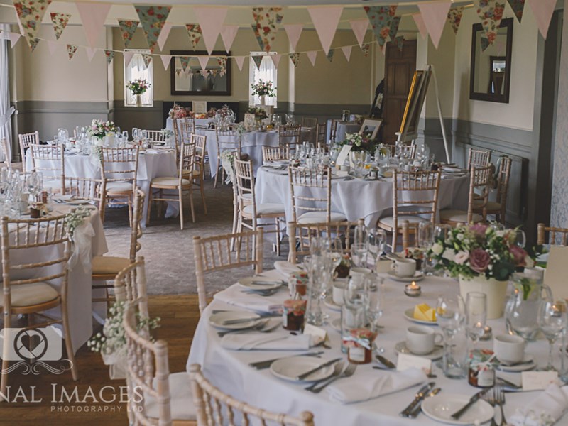 The dining room at Whirlowbrook Hall.