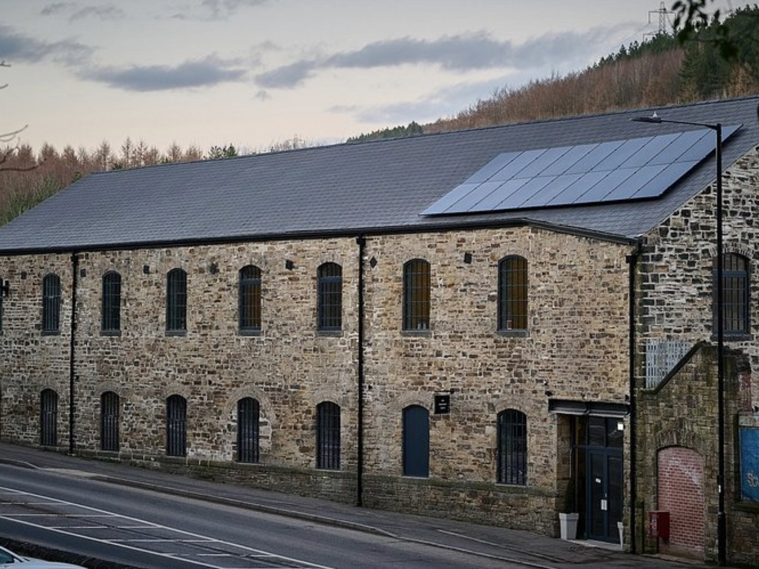 The exterior of JÖRO Oughtibridge Mill.