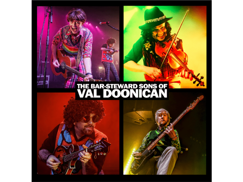 Poster for The Bar-Steward Sons of Val Doonican at The Lantern Theatre.