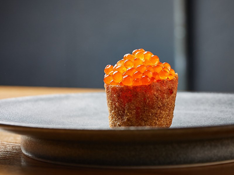 Food at JÖRO at Oughtibridge Mill.