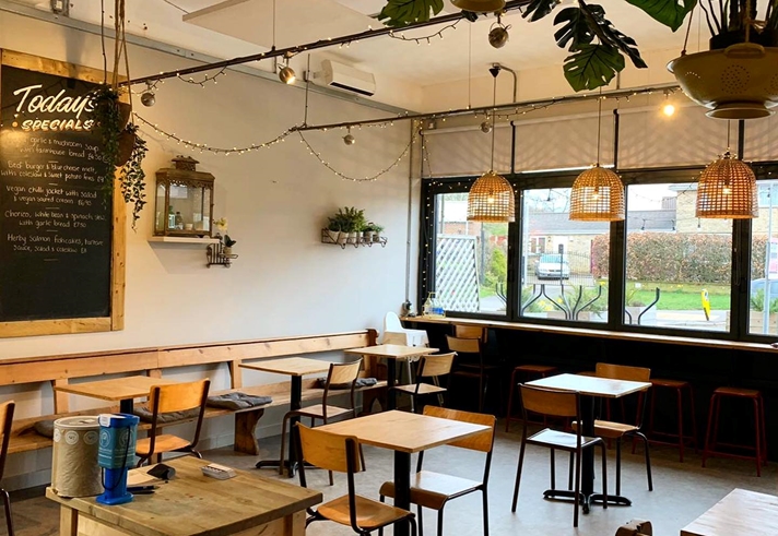 The dining area at S17 Coffee Shop & Bistro.