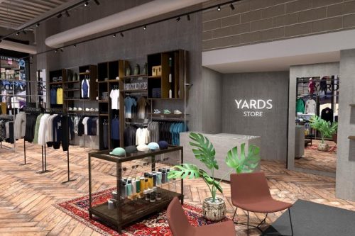 The interior of the Yards Store in Sheffield.