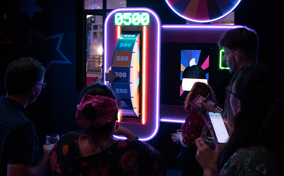 Interior of Gameshow All Stars.