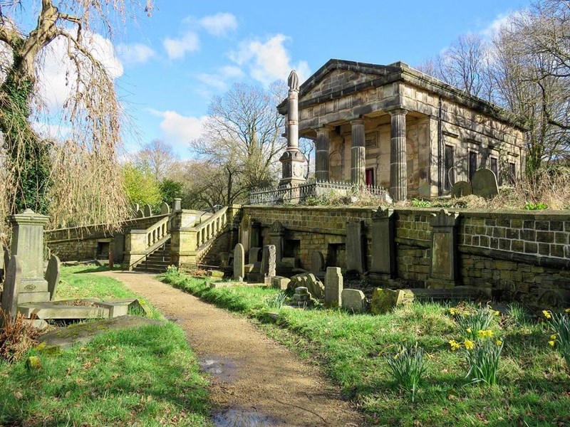 Sunny Samuel Worth Chapel At Sheffield General Cemetery