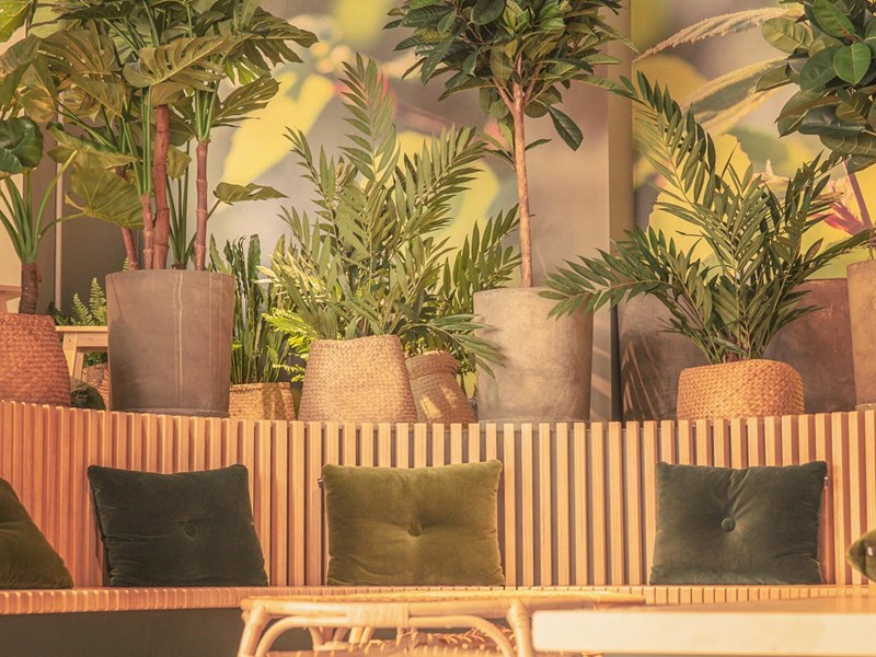 Photograph of the interior of Hygge.