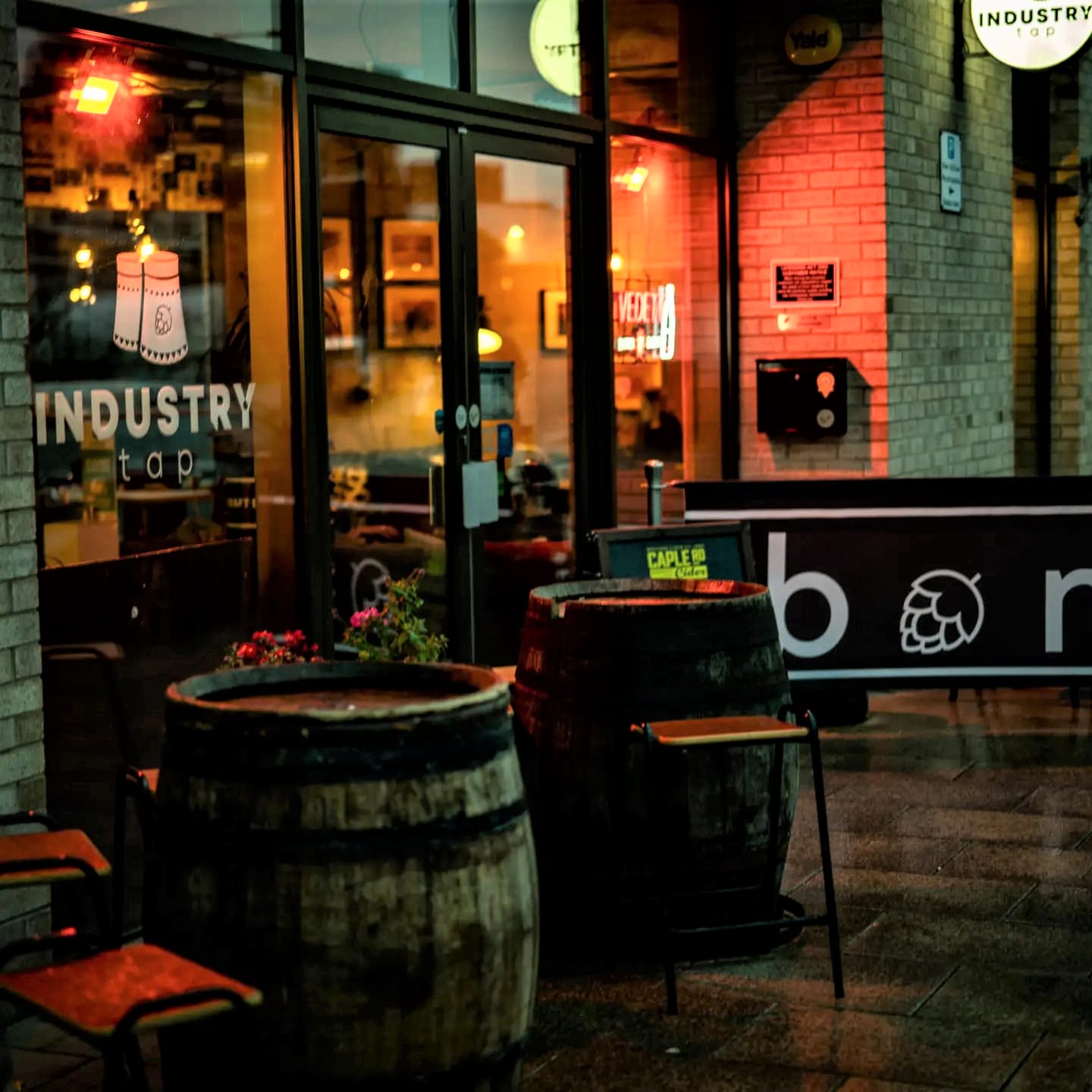 Interior of The Industry Tap.