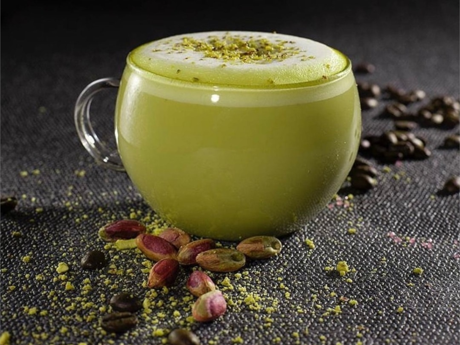 A pistachio drink.