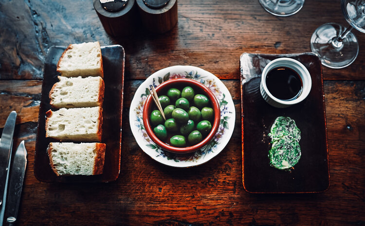 A plate of seafood at Native.