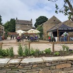 The courtyard at Whirlow Hall Farm.