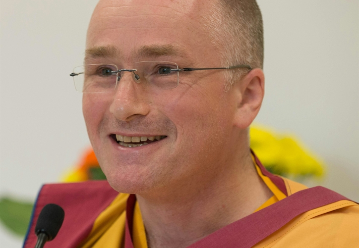 Gen Jigme is Resident Teacher at Bohdisattva KMC, Brighton. Ordained as a Buddhist monk in 1997 by Venerable Geshe Kelsang Gyatso Rinpoche, Gen Jigme has studied, practised, and taught Kadampa Buddhism under Geshe Kelsang’s guidance in major Kadampa Centres throughout the UK for many years. Gen Jigme shows a humble, kind example as a practitioner and his clear explanations of Buddha’s teachings give us the confidence to practise them in daily life.