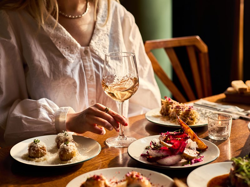 A table covered in tantalising dishes at the Cosy Club Sheffield.