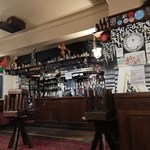 Interior of The Rutland Arms.