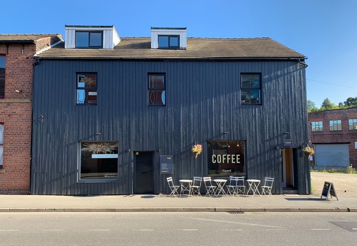 The extereior of Gaard Coffee Hide.