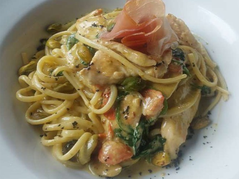 Pasta at Isabella's.