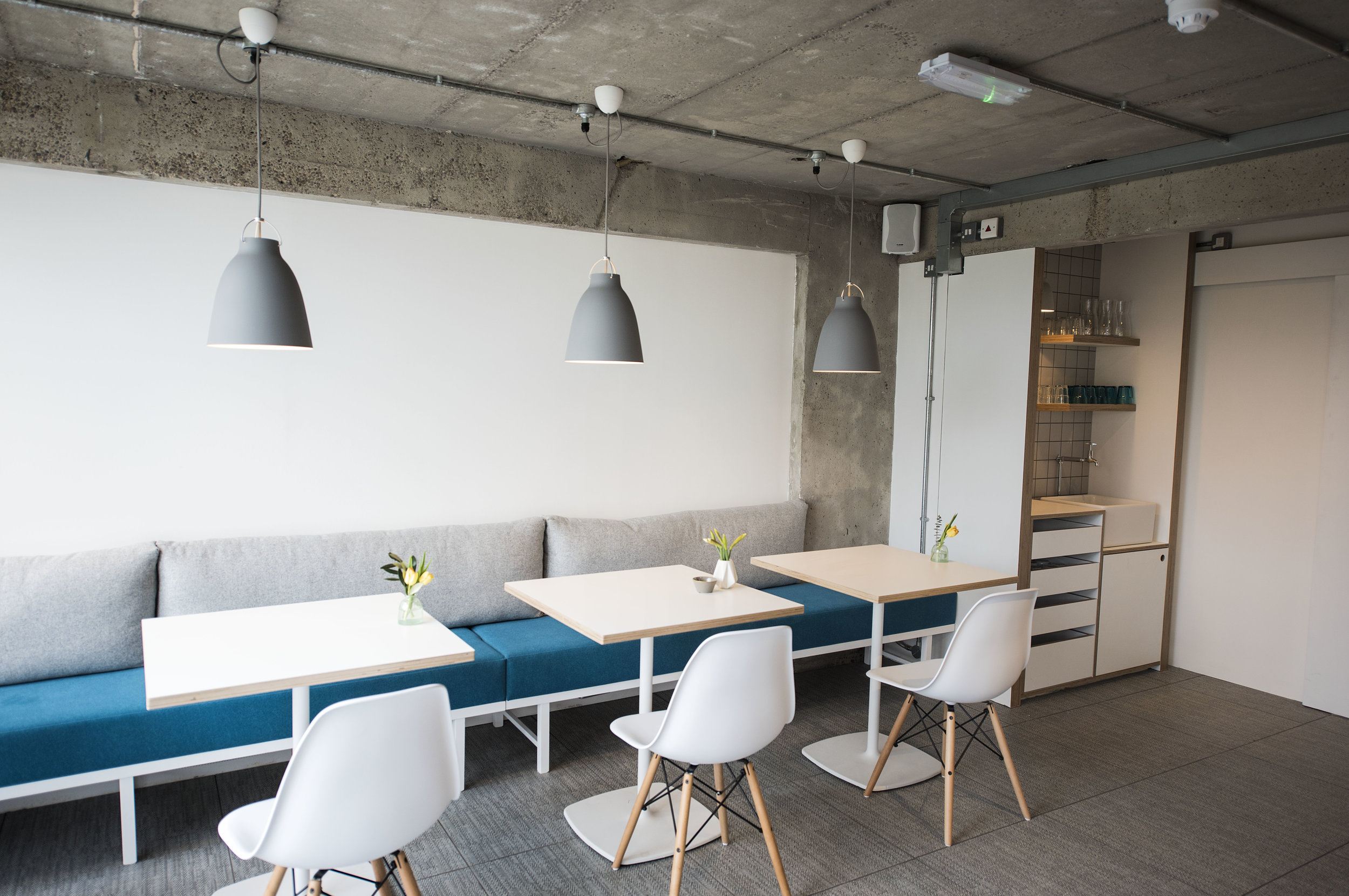 Interior of South Street Kitchen.