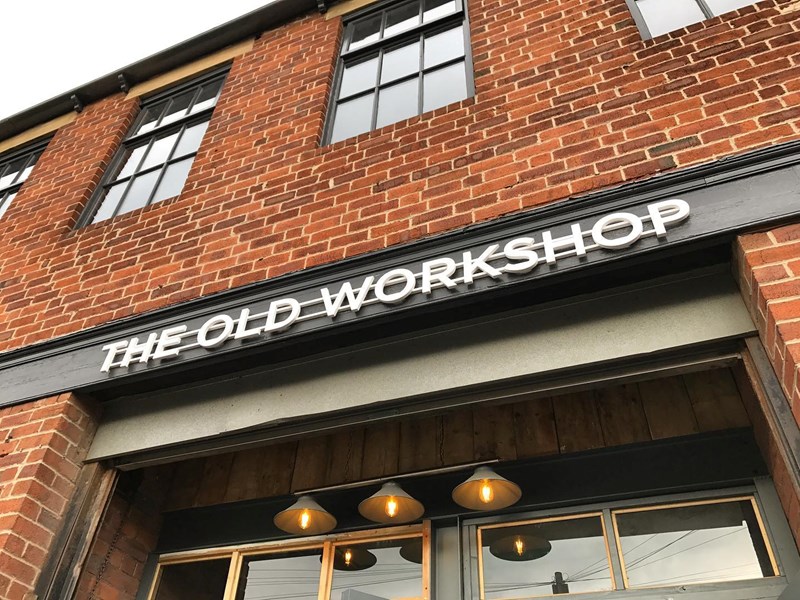 Exterior of The Old Workshop.