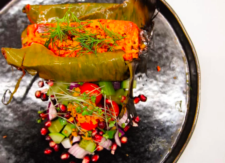 A plate of food at Lavang.