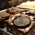 Orio brownies at the Builder's Brew Café