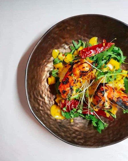 A plate of food at Lavang.