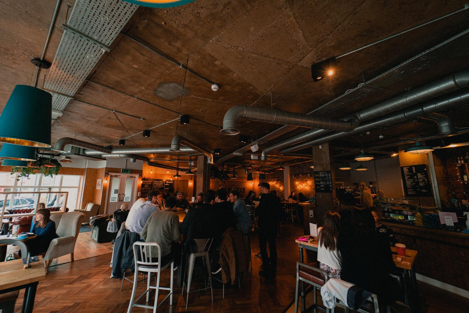 The interior at Couch.